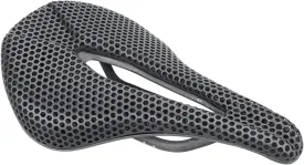 3D Printed Bike Saddle with Full Carbon Fiber for Men/Women - 7 * 9mm Carbon Rails - Adaptive Bicycle Seat for Mountain Road & Gravel Bike