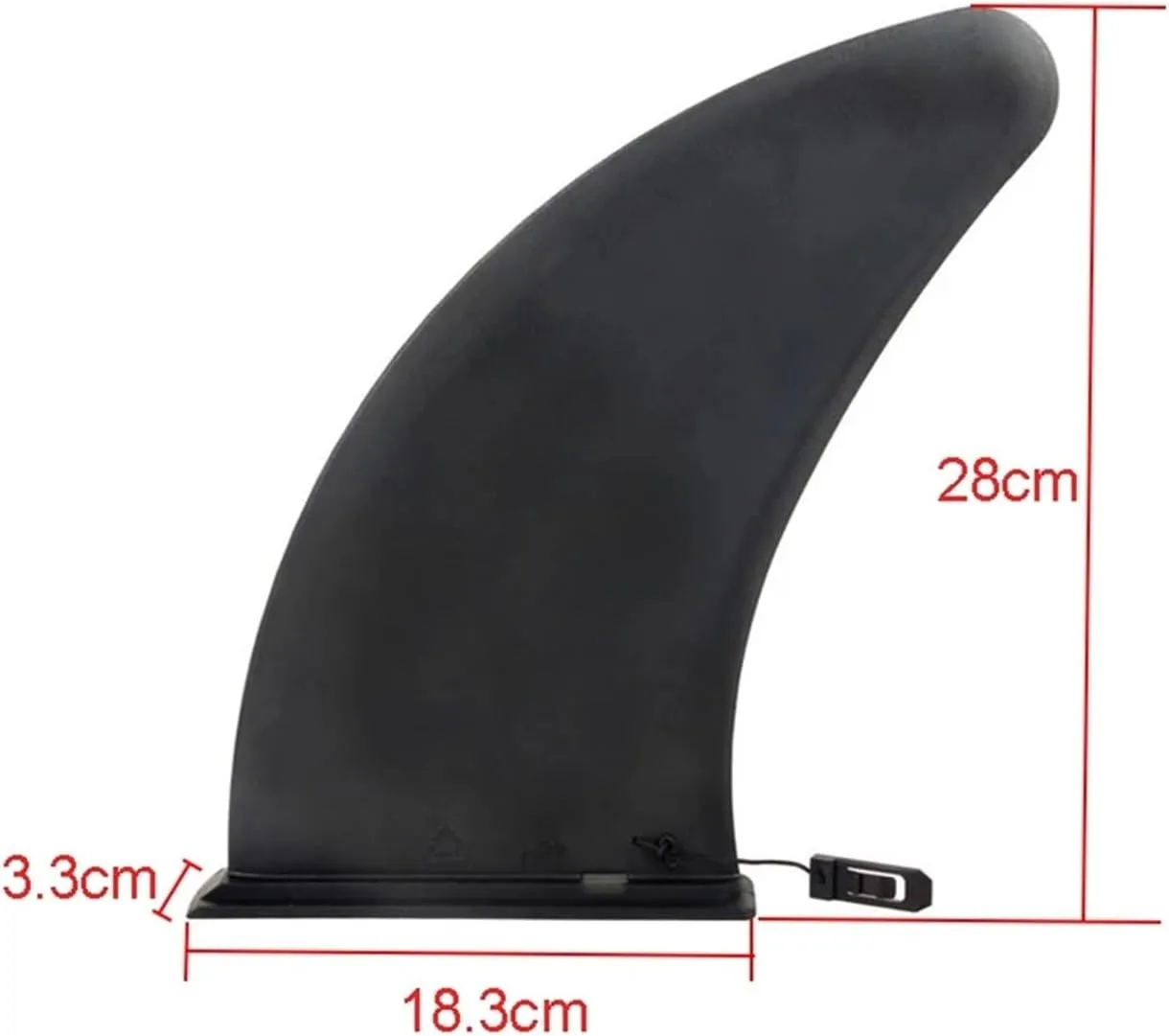 4 Models Surf Wave Fin SUP Accessories Stablizer Inflatable Stand Up Paddle Board Surfboard Slide-in Central Fin Side Fin(4 Inch Fin)