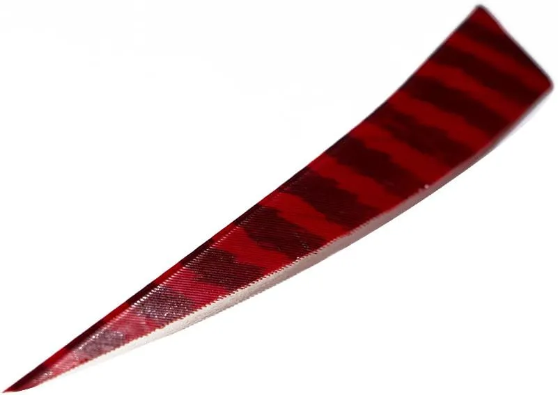 50pcs Turkey Feather Fletching 4'' / 5'' Right Wing Arrow Feathers Vanes for Wooden Bamboo Arrows