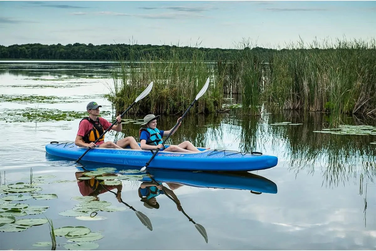 Advanced Elements - AirVolution2 Tandem Inflatable Kayak with Drop-Stitch and Carry Bag