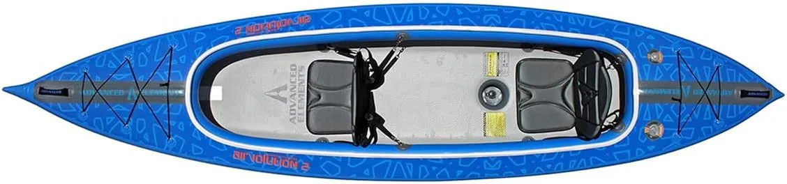 Advanced Elements - AirVolution2 Tandem Inflatable Kayak with Drop-Stitch and Carry Bag
