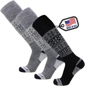 Alpaca Ski Socks  Men Warm Wool Sock, Women Skiing, Snowboarding