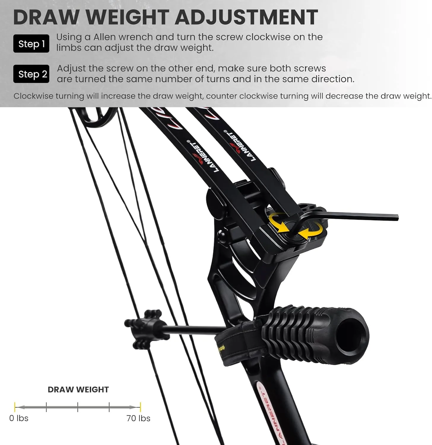Archery Eagle Compound Bow and Archery Sets 20-70lbs for Adults and Teens,25"-31" Draw Lengthup to IBO 320 fpsLightweight Design Bow Adjustable 2024 New