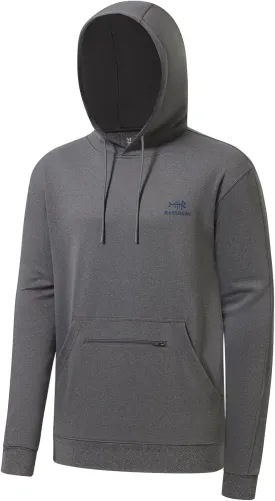 BASSDASH Mens Hunting Fleece Hoodie Midweight Water Resistant Performance Camo Fishing Outdoor Pullover Sweatshirt FS29M