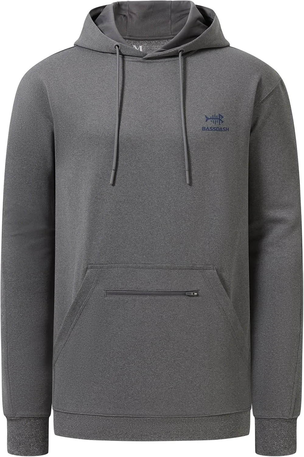 BASSDASH Mens Hunting Fleece Hoodie Midweight Water Resistant Performance Camo Fishing Outdoor Pullover Sweatshirt FS29M
