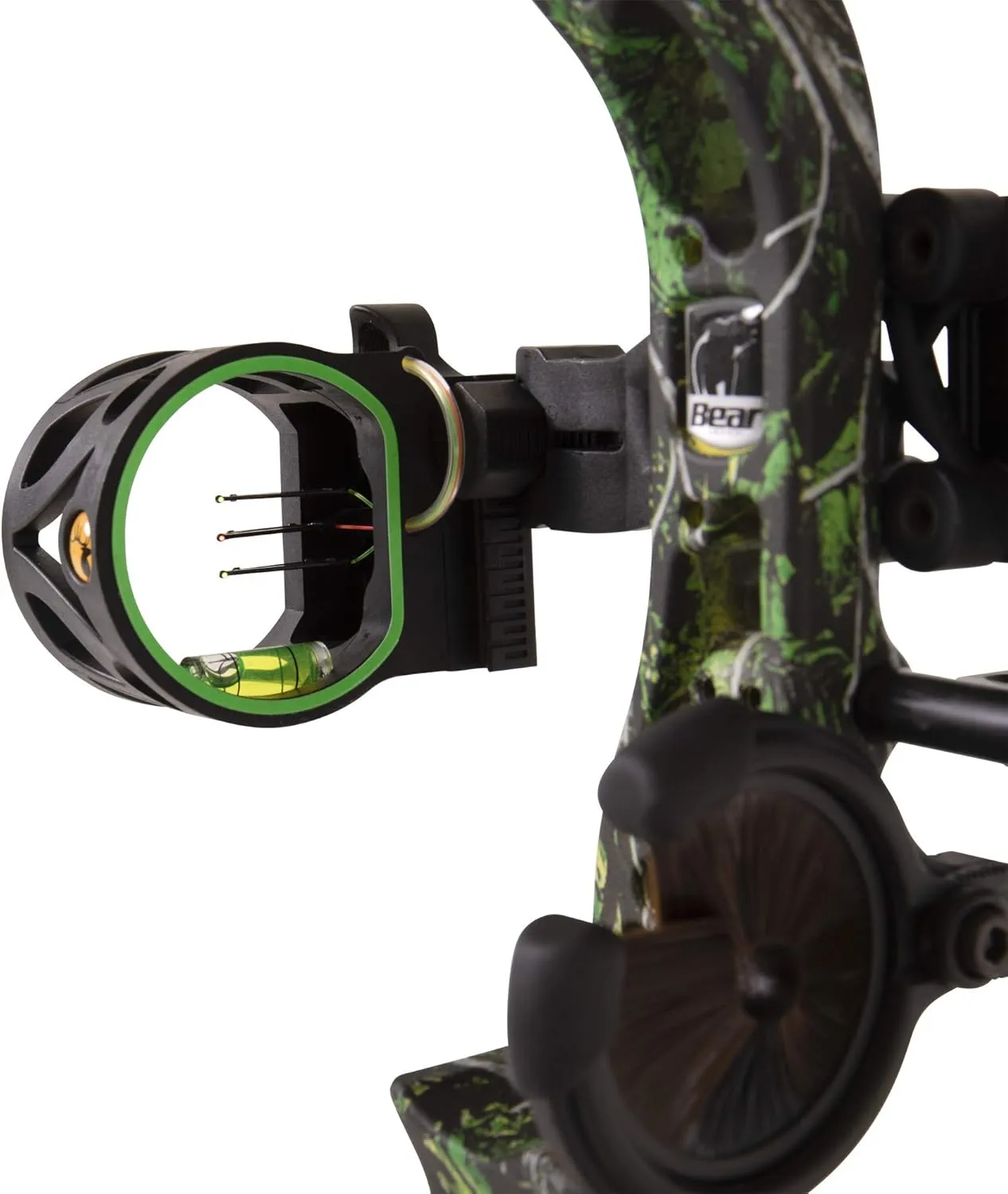 Bear Archery Royale Ready to Hunt Compound Bow Package for Adults and Youth, 12- 27 Draw Length, 5-50 Lbs Draw Weight, Up to 290 FPS, Limbs Made in USA, Limited Life-Time Warranty