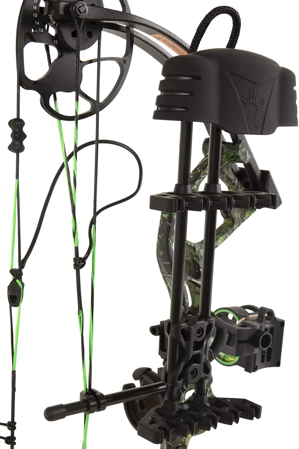 Bear Archery Royale Ready to Hunt Compound Bow Package for Adults and Youth, 12- 27 Draw Length, 5-50 Lbs Draw Weight, Up to 290 FPS, Limbs Made in USA, Limited Life-Time Warranty