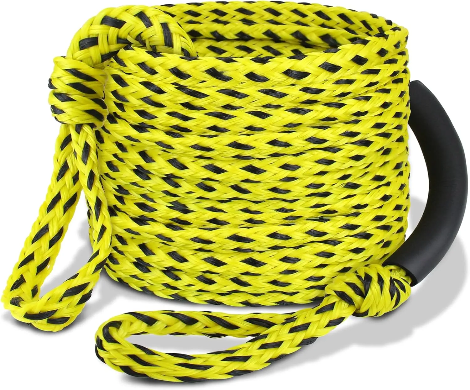 Boat Tow Rope 60ft 3-6K, Floating Ropes for Towable TubesWatersport Accessories