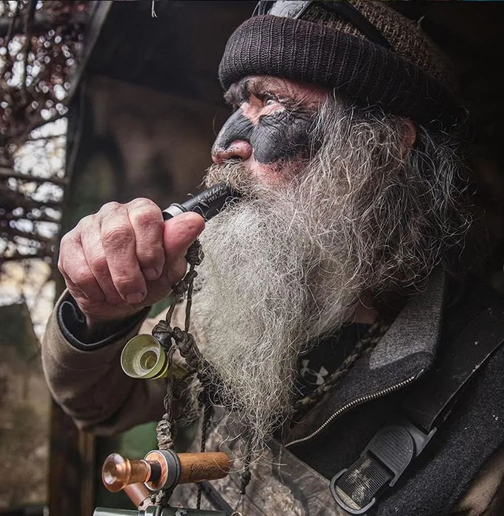 Duck Commander Goose Call - Waterfowl Hunting Accessories - Goose Hunting Realistic Sound Mouth Call