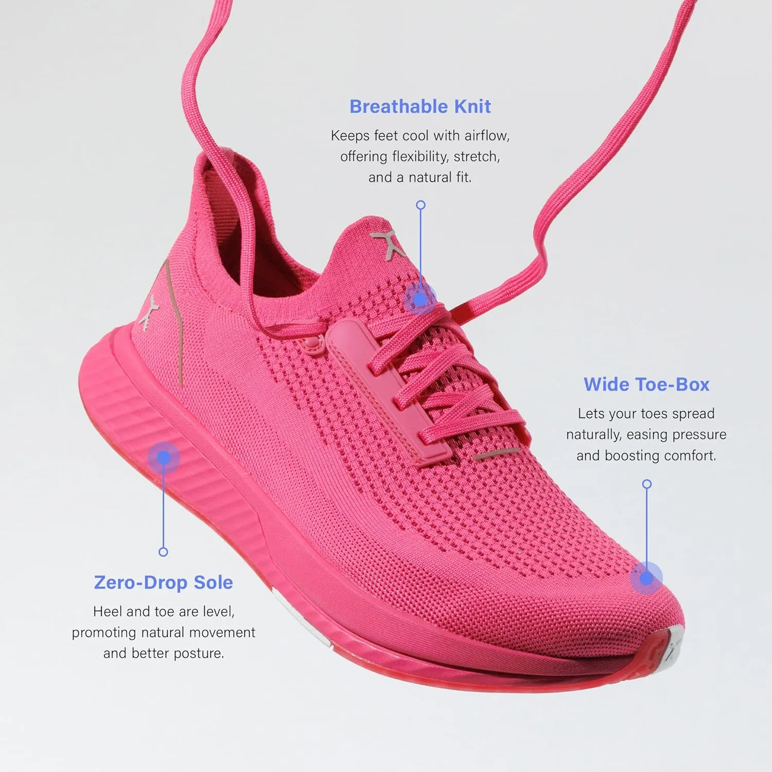 FLUX FOOTWEAR Adapt Runners for Women and Mens Barefoot Minimalist Shoes  Wide Toe Box, Zero Drop Sole, Lightweight & Flexible, Perfect for Walking, Running and Everyday Comfort
