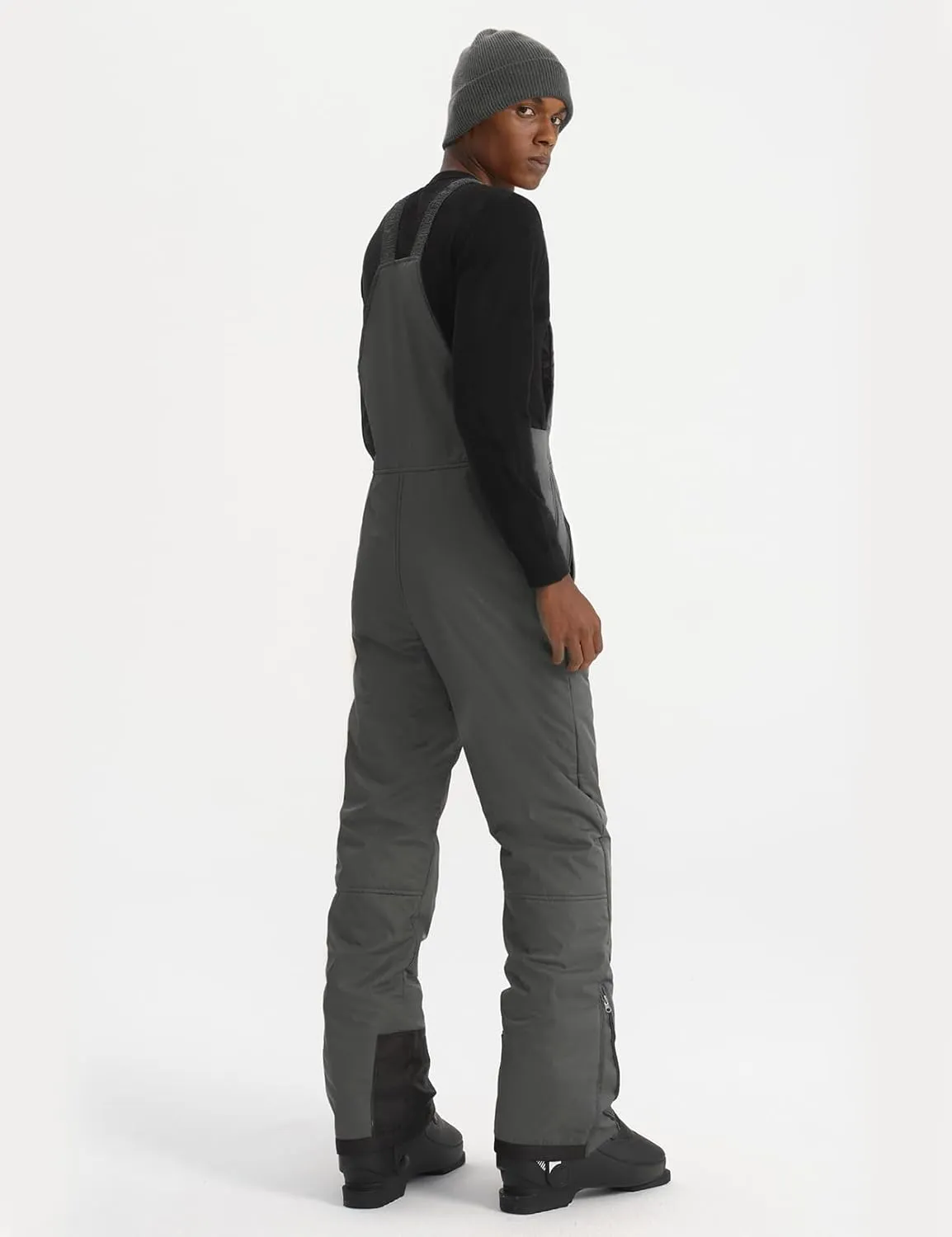 GEMYSE Men's Insulated Waterproof Ski Bib Overalls Winter Snowboarding Pants