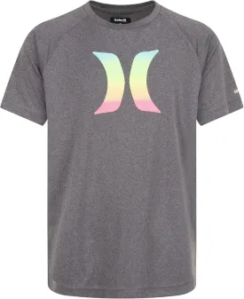 Hurley Boy's Graphic UPF 50  Rash Guard Swim Shirt