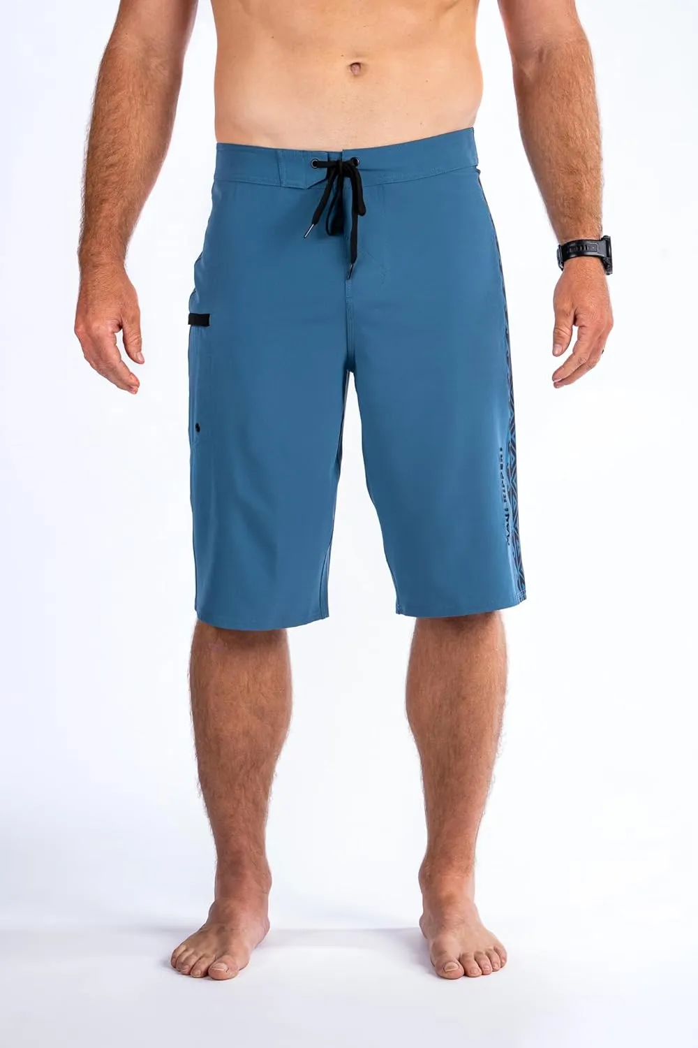 Maui Rippers Very Long 4 Way Stretch Boardshorts 24 Inch Outseam
