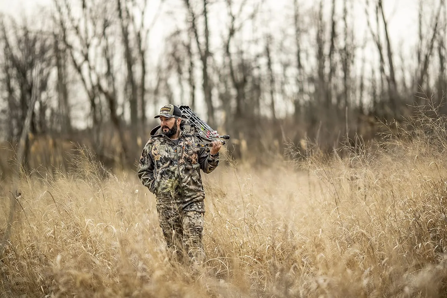 NOMAD Men's Harvester Nxt Jacket | Wind Resistant W/Sound Kill Tech