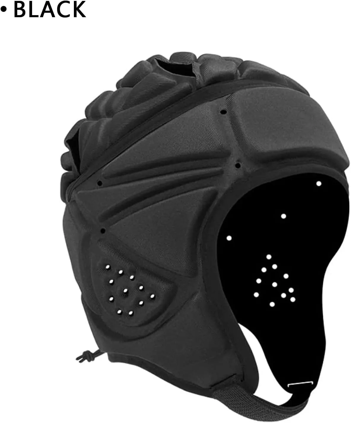 Padded Headgear 7v7 Soft Shell Head Protection Helmet Adjustable Football Goalkeeper Helmet Rugby Helmet Adult