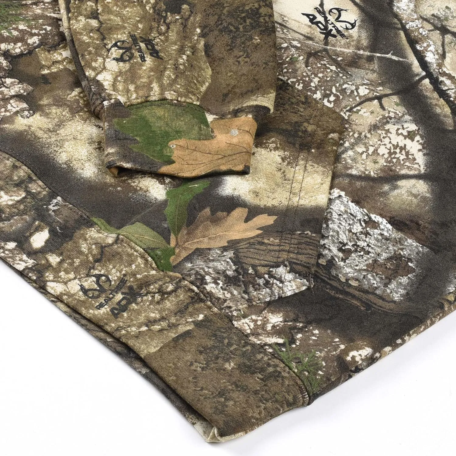 Realtree Apx Camouflage Premium Pullover Hoodies for Men and Women Hunting Gear with Zippered Pocket