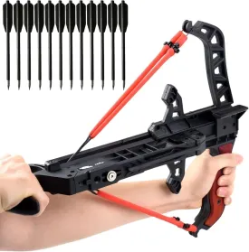 Repeating Compound Bow with 12 Arrows Perfect for Competitive Archery and Outdoor Sports Switches to Ball Shooting Mode