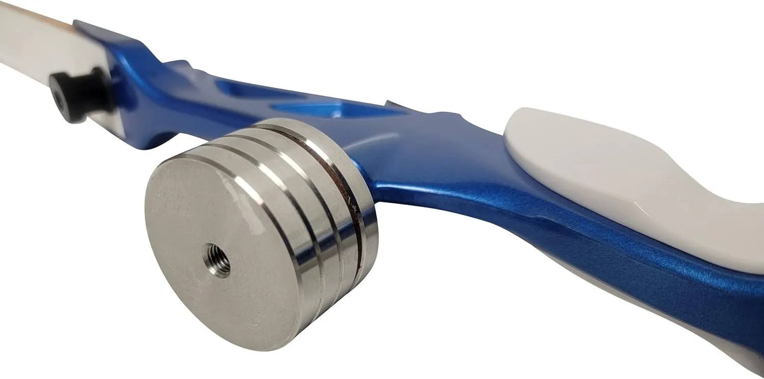 SAS Stainless Steel Barebow Stabilizer Weight for Archery Competition Recurve Bow