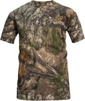 Shield Series Youth Fused Cotton Short Sleeve Shirt, Youth Camouflage Shirt