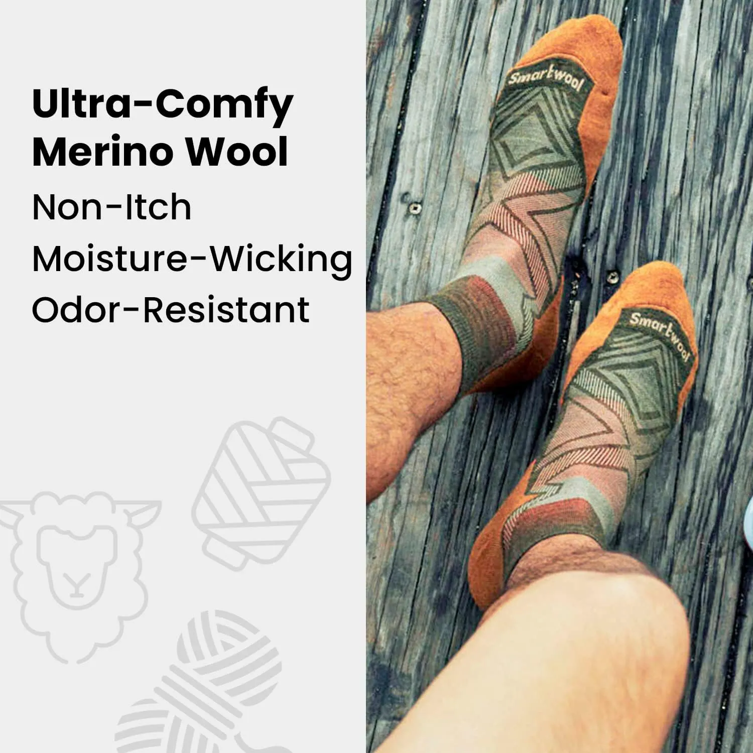 Smartwool Men's Ski Targeted Cushion Pattern Otc