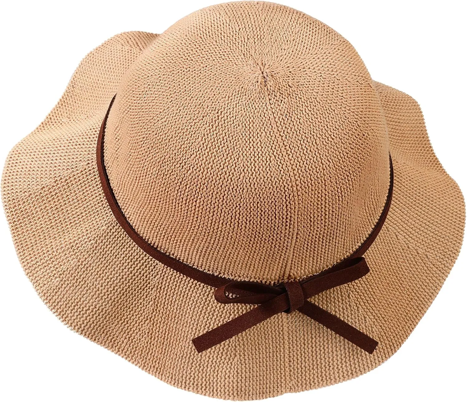 Summer Sun Hats for Women Wide Brim Beach Hats for Women UPF 50  Travel Foldable Beach Hat Floppy Knitted Sun Hat