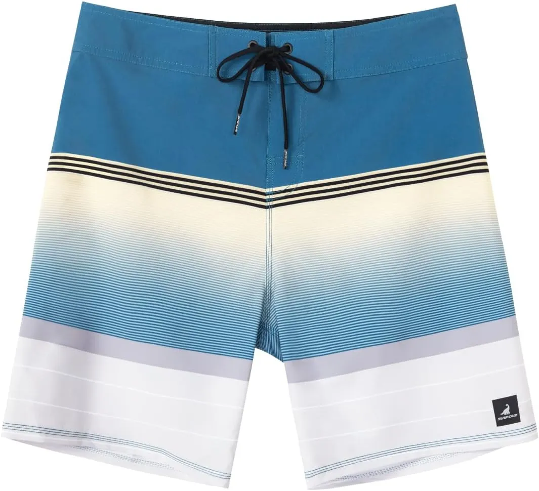 SURF CUZ Men's Board Short Beach Short 4-Way Stretch Swim Short