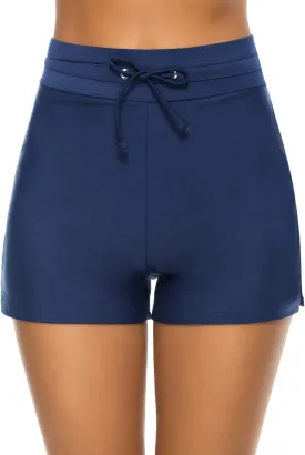 Tournesol Women's Swim Shorts High Waisted Bathing Suit Bottoms Swimsuit Tankini Boy Shorts with Liner