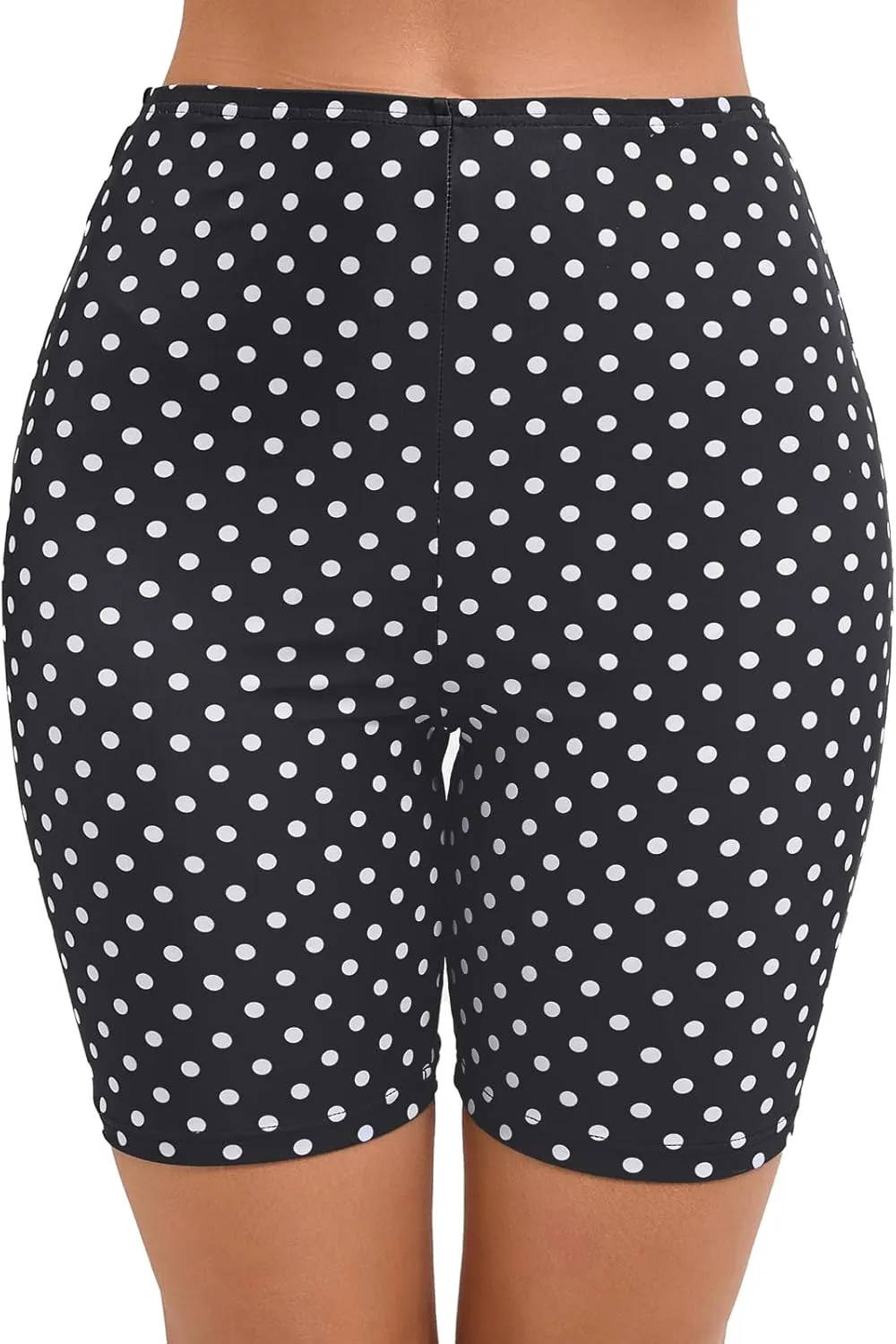 Women's 7" Plus Size High Waisted Boardshorts Swimsuit Boy Shorts Bikini Bottoms Swim Shorts