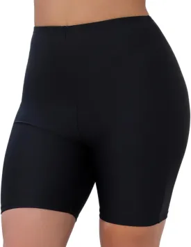 Women's 7" Plus Size High Waisted Boardshorts Swimsuit Boy Shorts Bikini Bottoms Swim Shorts