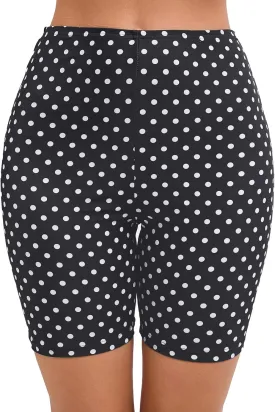 Women's 7" Plus Size High Waisted Boardshorts Swimsuit Boy Shorts Bikini Bottoms Swim Shorts